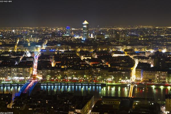 Lyon skyline